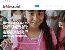 Tablet Screenshot of iridescentlearning.org
